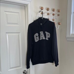 GAP - Classic 90s Retro Soft Hoodie - Black M